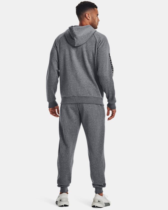 UA Rival Fleece-Trainingsanzug, Gray, pdpMainDesktop image number 1